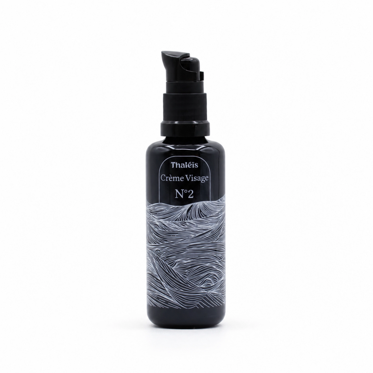 Crème Visage N°2 Thaléïs Océan, soin hydratant 100 % d’origine naturelle aux actifs marins, pour peaux sèches et sensibles, fabriqué en France.