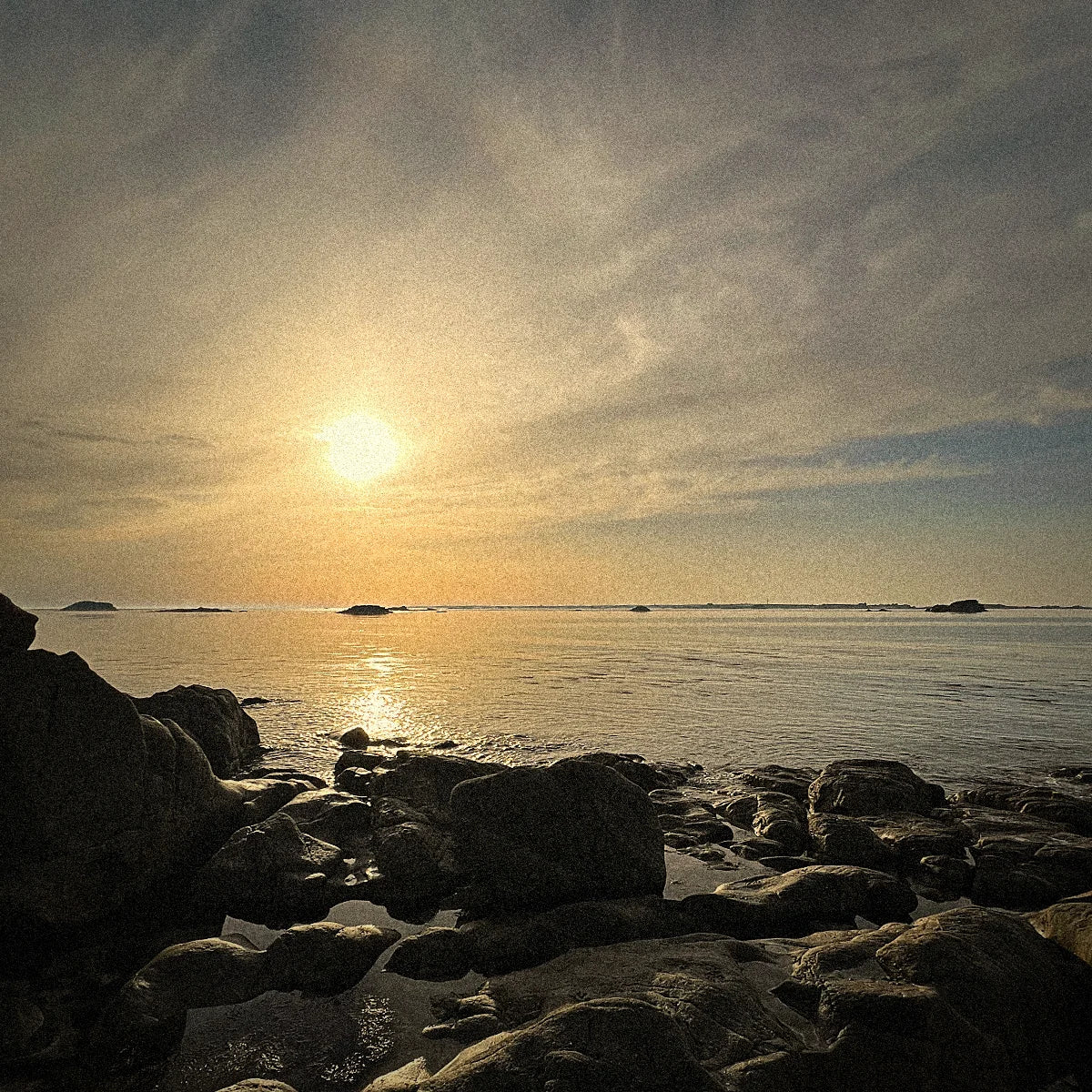 Coucher de soleil - île de molène